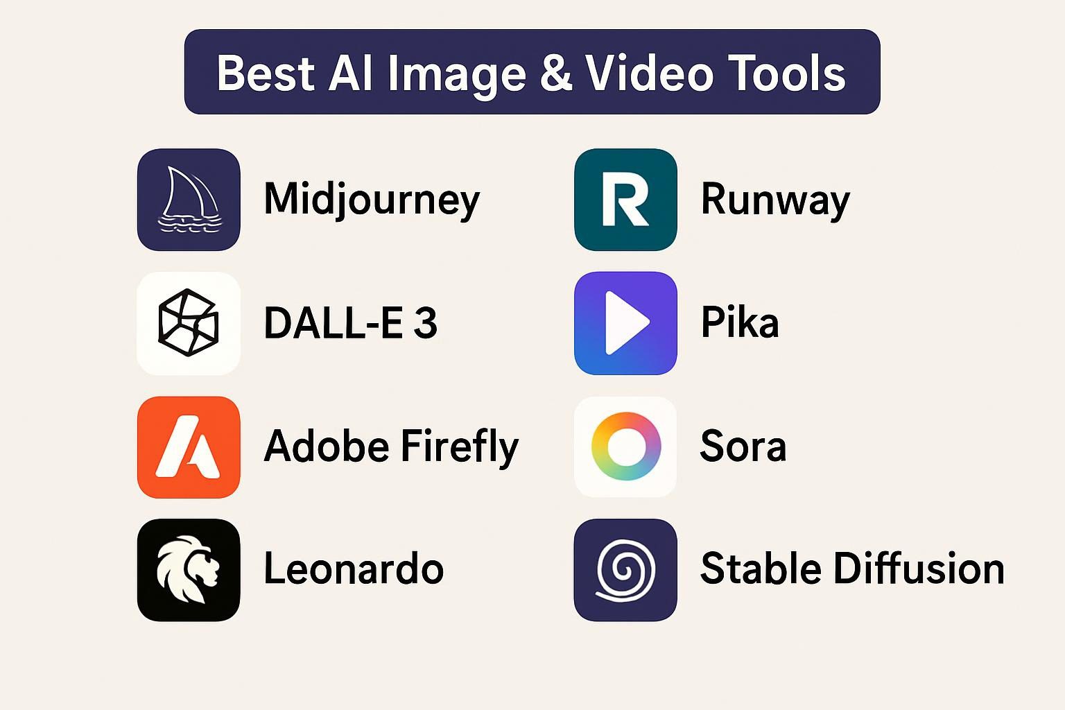 Best AI Image & Video Tools