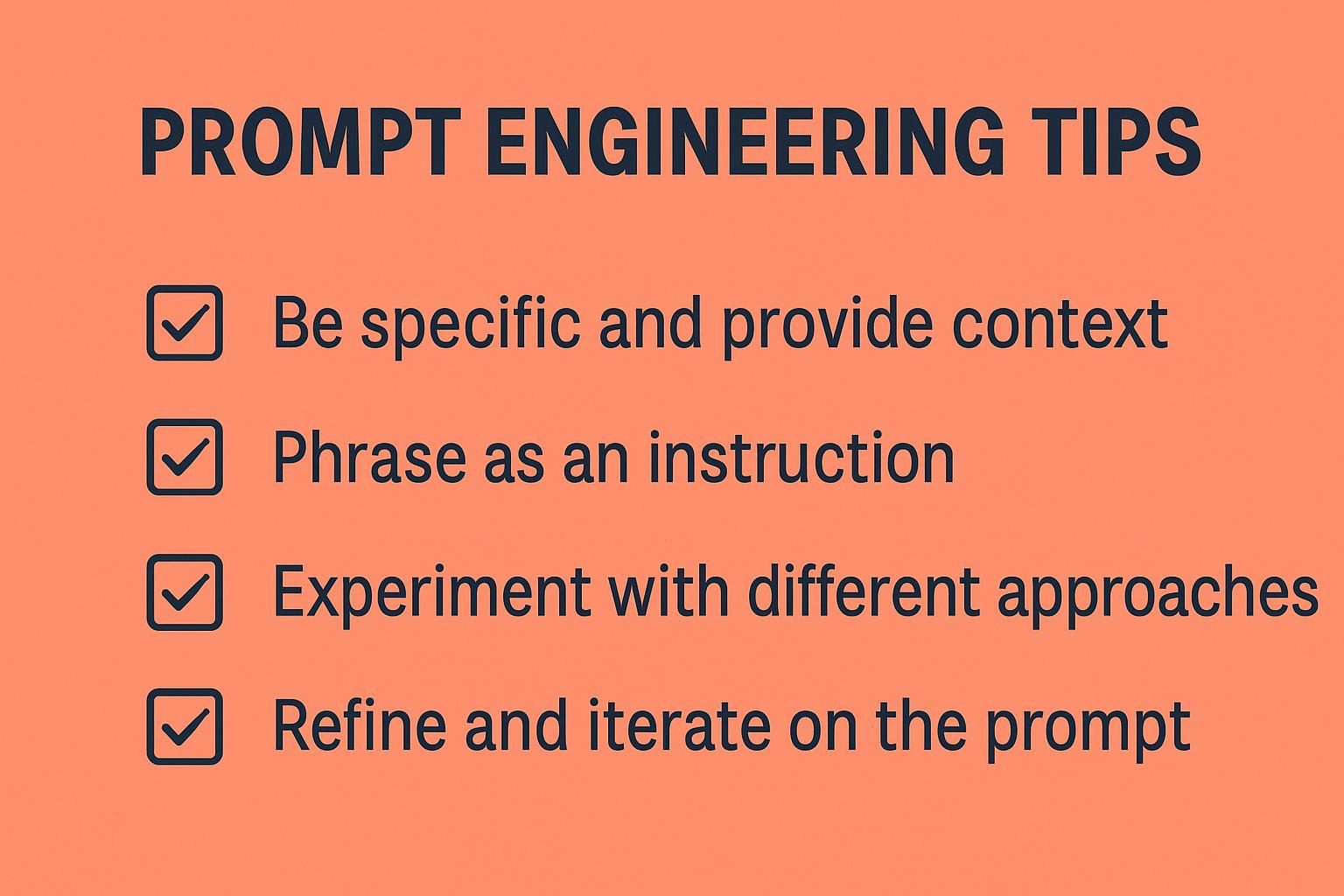 Prompt Engineering Tips