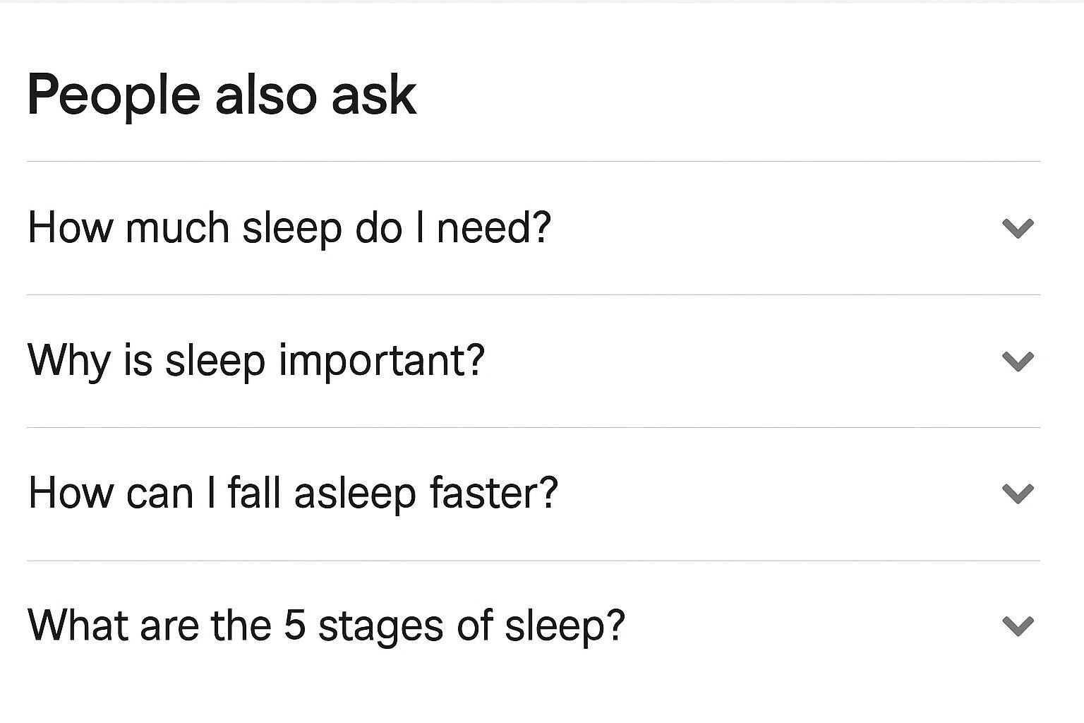 People Also Ask