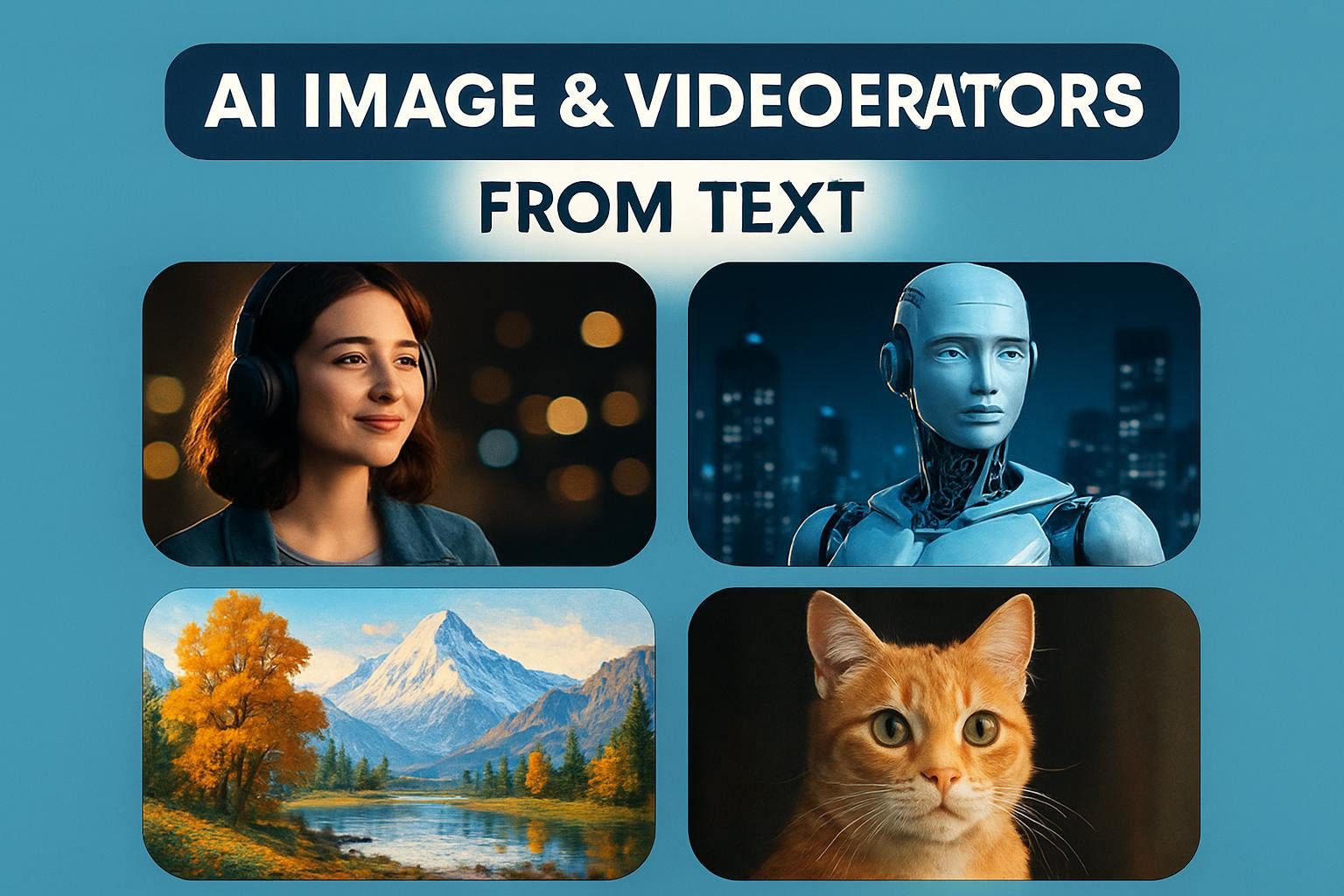 AI Image and Video Generators from Text