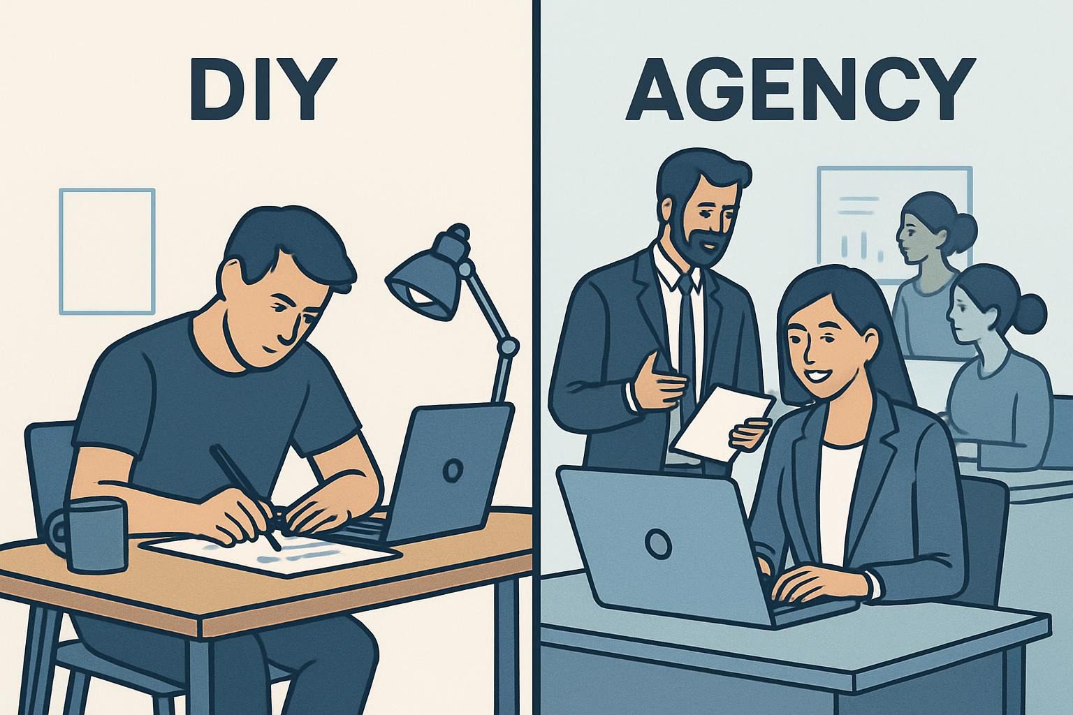DIY vs. Agency
