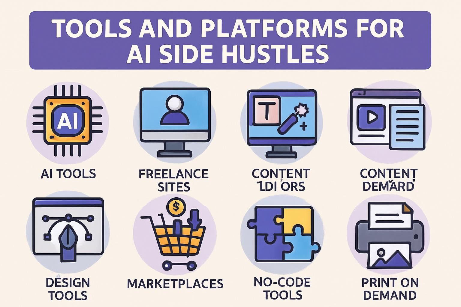 Tools and Platforms for AI Side Hustles