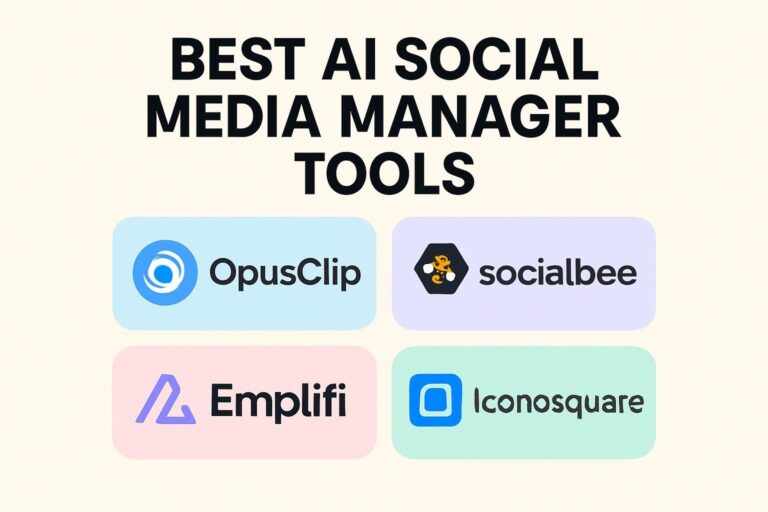 Best AI Social Media Manager Tools
