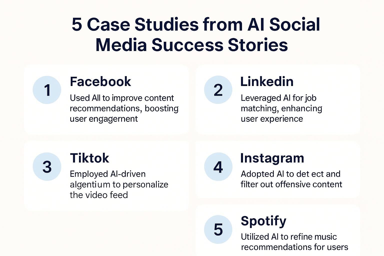 5 Case Studies from AI Social Media Success Stories
