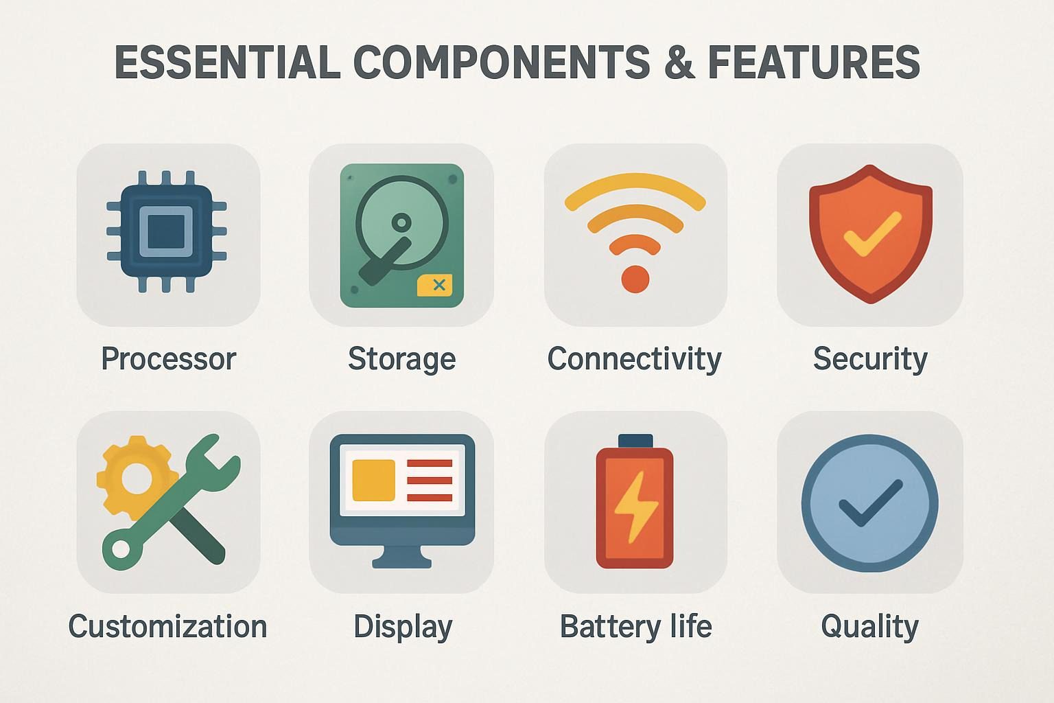 Essential Components & Features