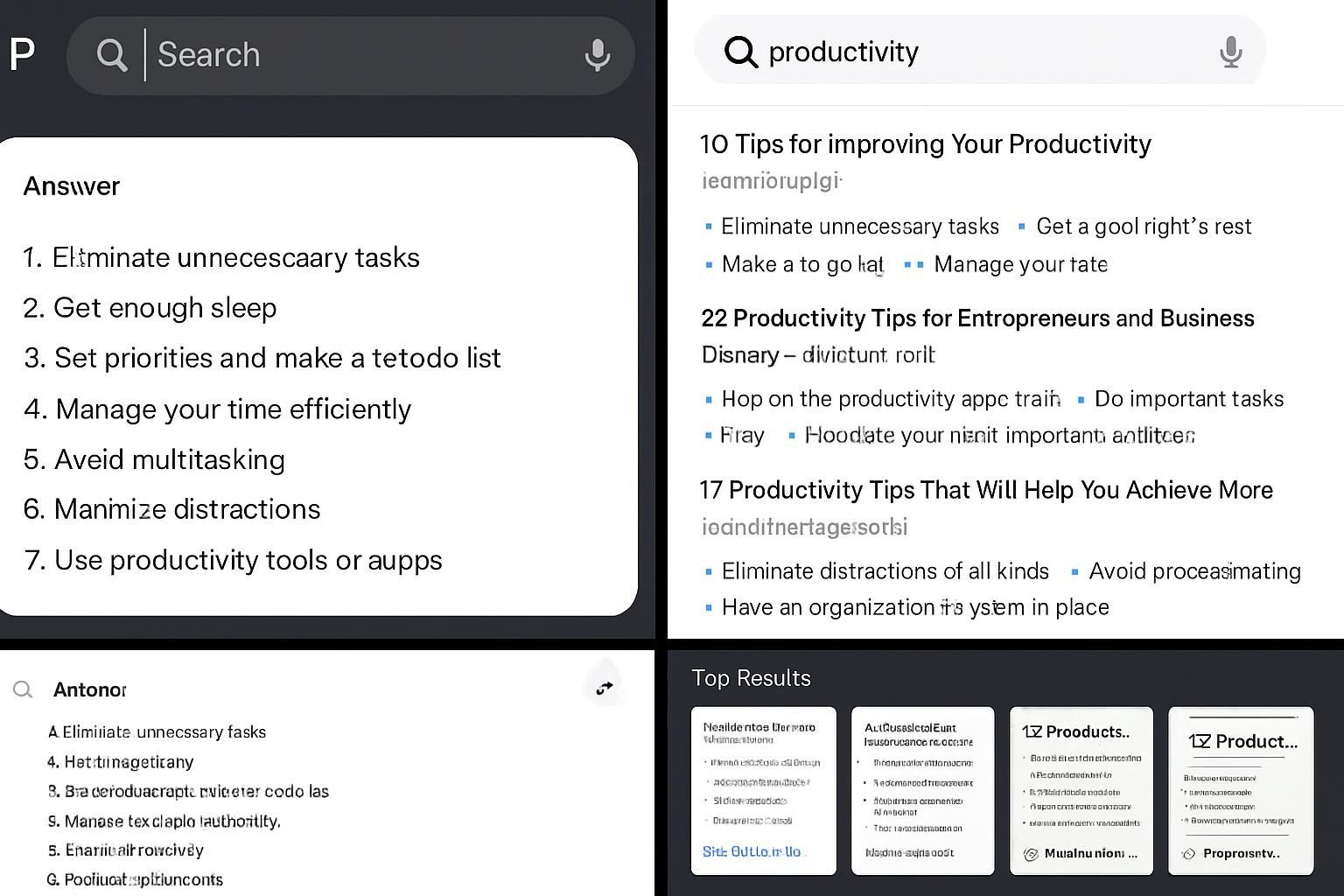 Perplexity AI Search Results for Boosting Workflow Efficiency