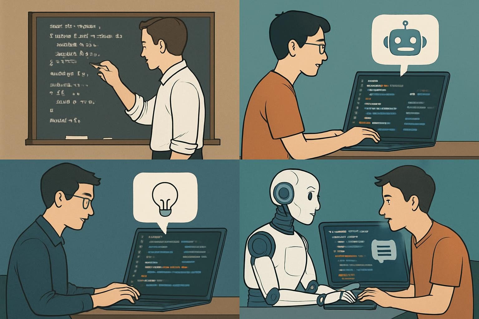 Evolution of AI Coding
