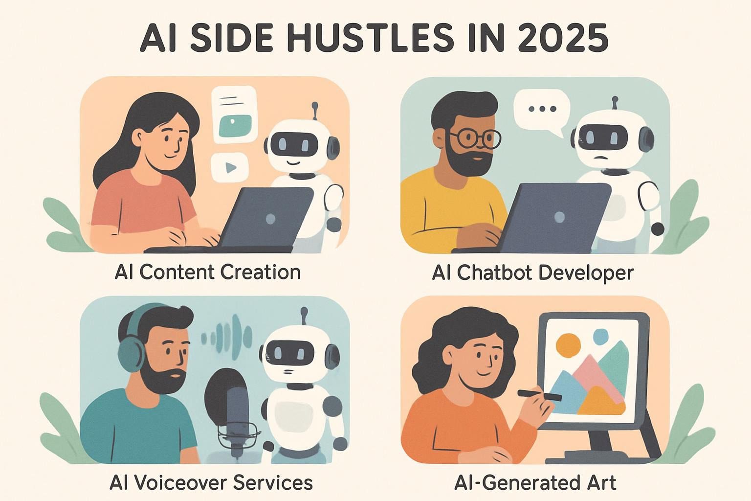 Alternatives & Scenarios for AI Side Hustles in 2025