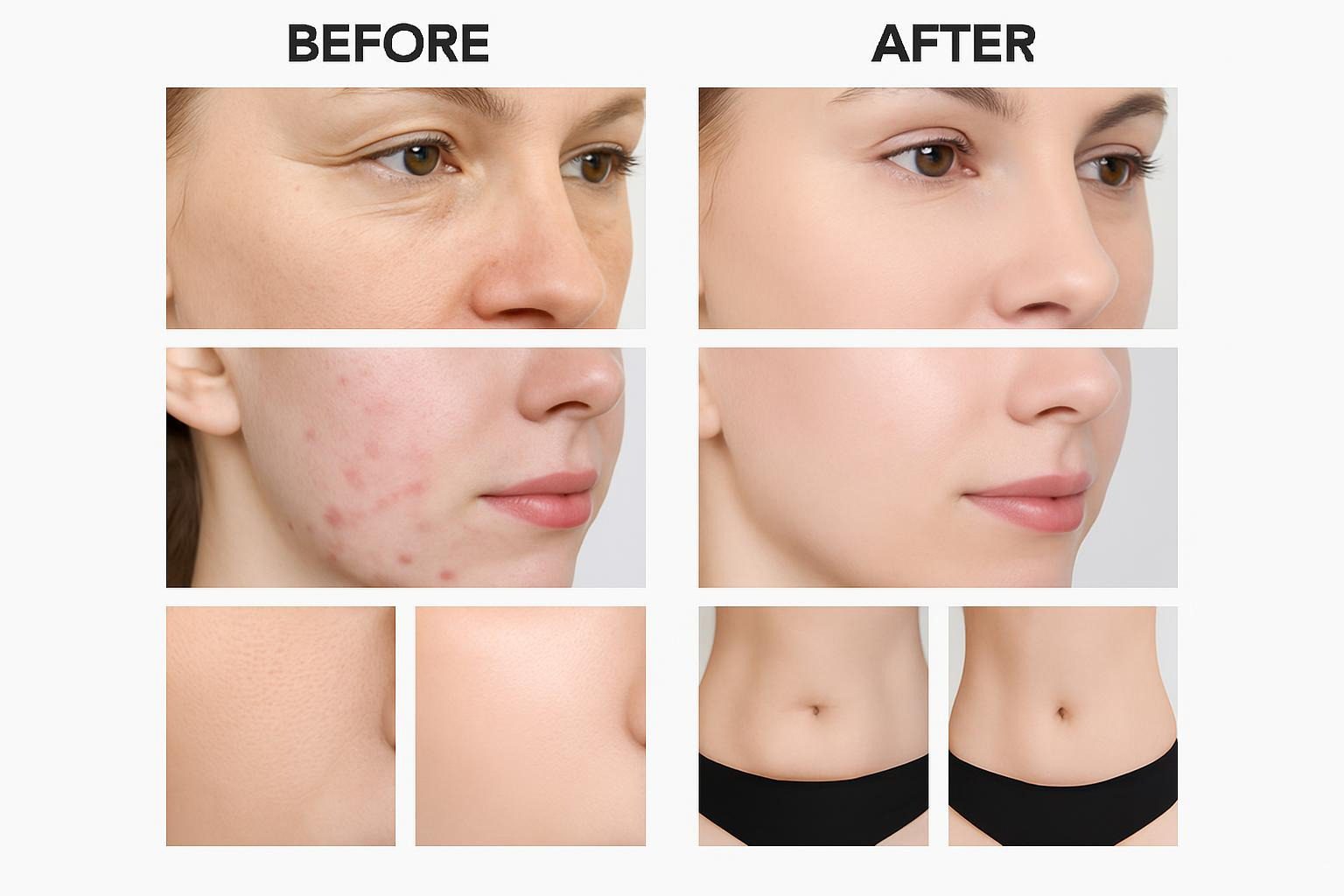 Before & After Results Comparison Chart
